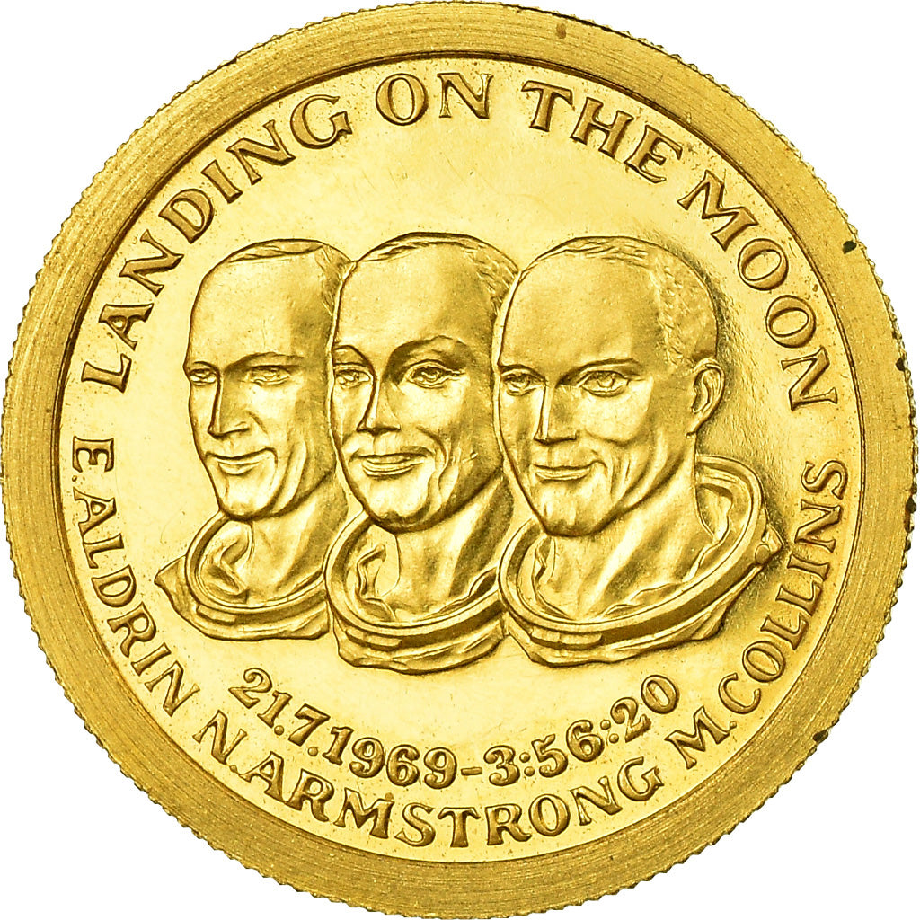 United States, Medal, 1969, AU(55-58), Gold