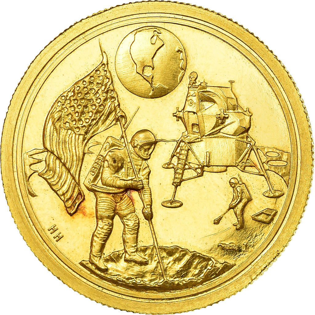 United States, Medal, 1969, AU(55-58), Gold