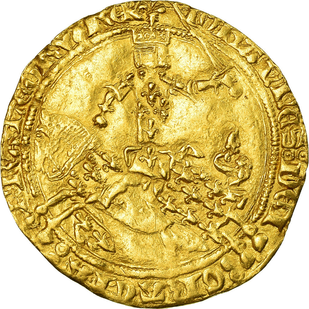 Münze, Frankreich, Jean II le Bon, Franc à cheval, SS+, Gold, Duplessy:294
