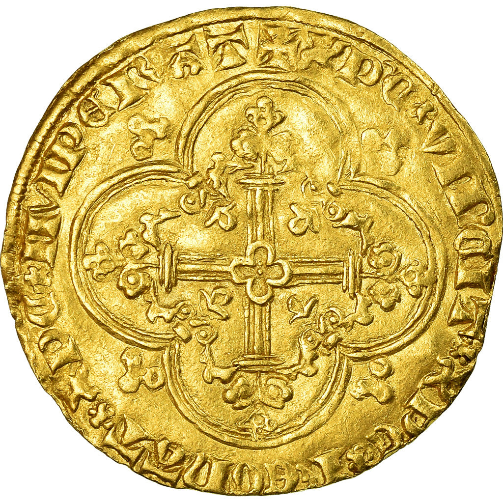Münze, Frankreich, Jean II le Bon, Franc à cheval, SS+, Gold, Duplessy:294