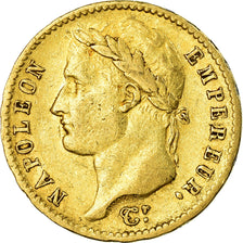 Münze, Frankreich, Napoléon I, 20 Francs, 1811, Paris, SS, Gold, Gadoury:1025