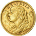 Moneda, Suiza, 20 Francs, 1927, Bern, SC, Oro, KM:35.1