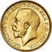 Coin, INDIA-BRITISH, George V, Sovereign, 1918, Bombay, MS(63), Gold, KM:525A