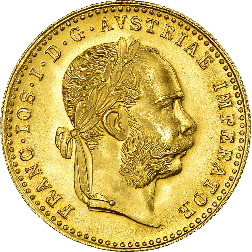 Münze, Österreich, Franz Joseph I, Ducat, 1915, Official restrike, UNZ+, Gold