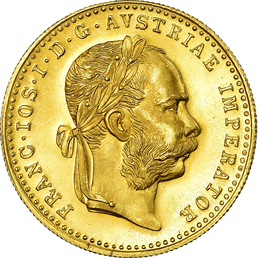 Monnaie, Autriche, Franz Joseph I, Ducat, 1915, Refrappe officielle, SPL+, Or