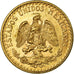 Coin, Mexico, 2 Pesos, 1945, Mexico City, MS(63), Gold, KM:461