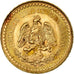 Coin, Mexico, 2-1/2 Pesos, 1945, Mexico City, AU(55-58), Gold, KM:463