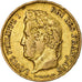 Moneta, Francja, Louis-Philippe, 40 Francs, 1834, Paris, VF(30-35), Złoto