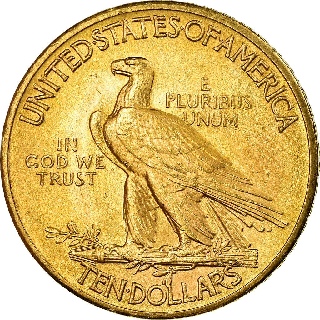 Moneda, Estados Unidos, Indian Head, $10, Eagle, 1926, Philadelphia, EBC, Oro