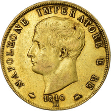 Coin, ITALIAN STATES, KINGDOM OF NAPOLEON, Napoleon I, 40 Lire, 1810, Milan
