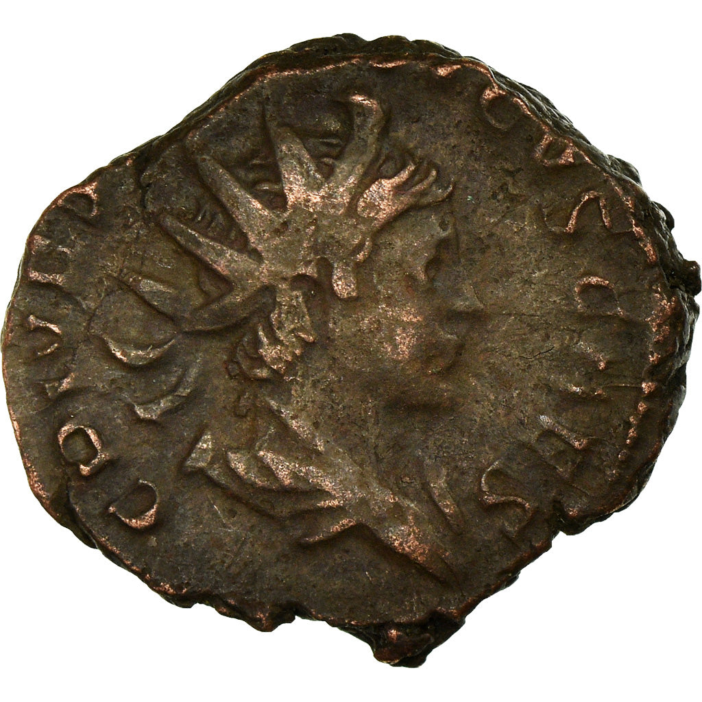Coin, Tetricus II, Antoninianus, Trier or Cologne, EF(40-45), Billon, RIC:270