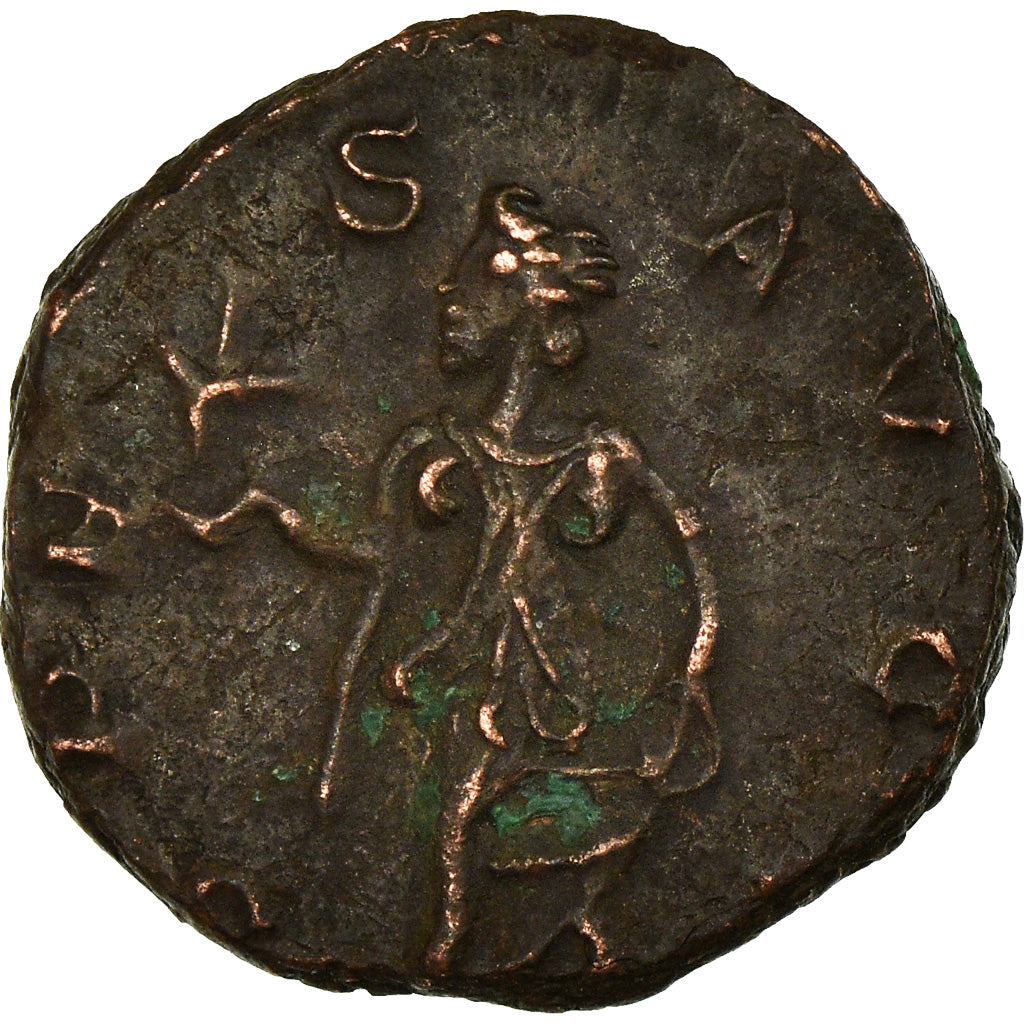 Coin, Tetricus II, Antoninianus, Trier or Cologne, AU(50-53), Billon, RIC:270