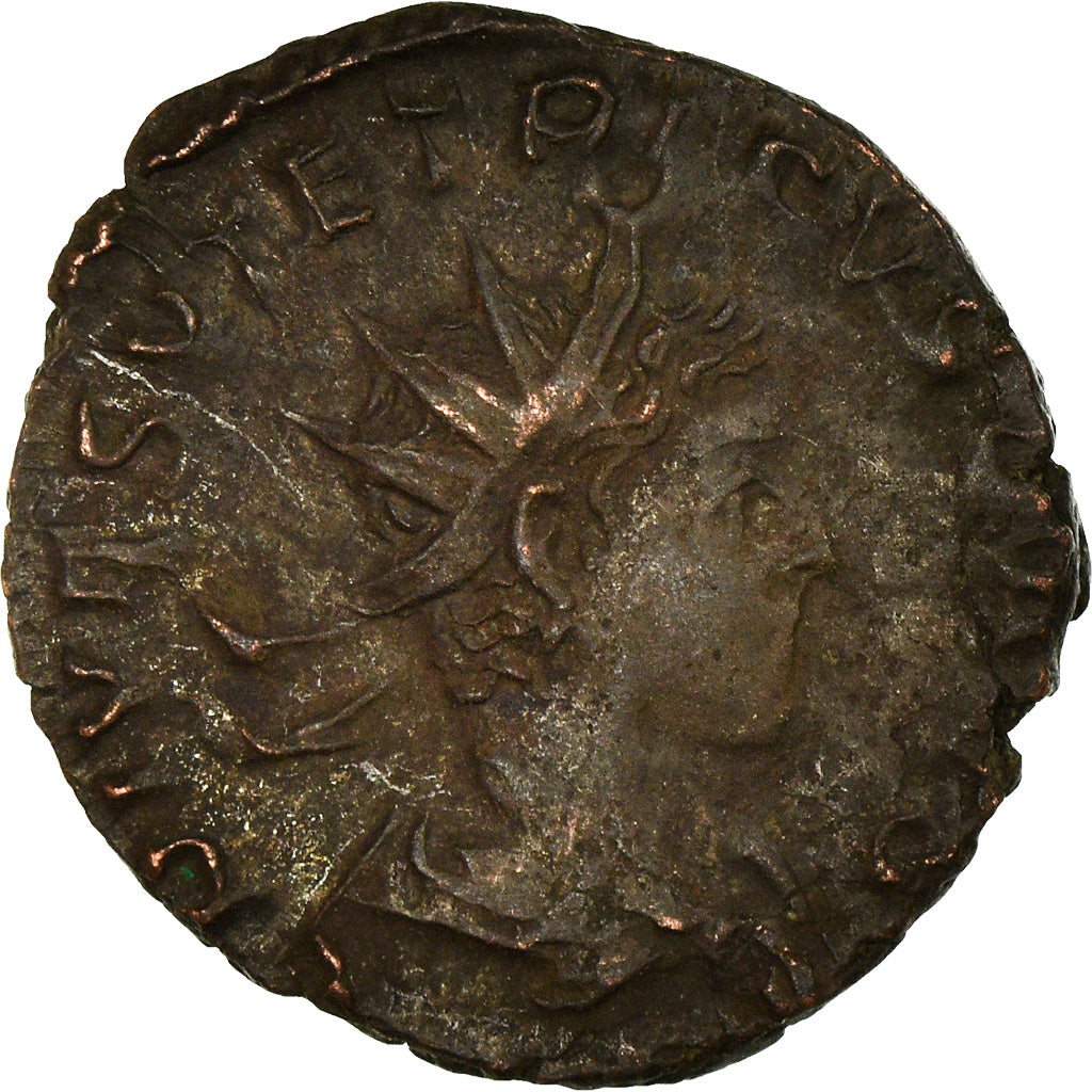 Coin, Tetricus II, Antoninianus, Trier or Cologne, AU(50-53), Billon, RIC:270