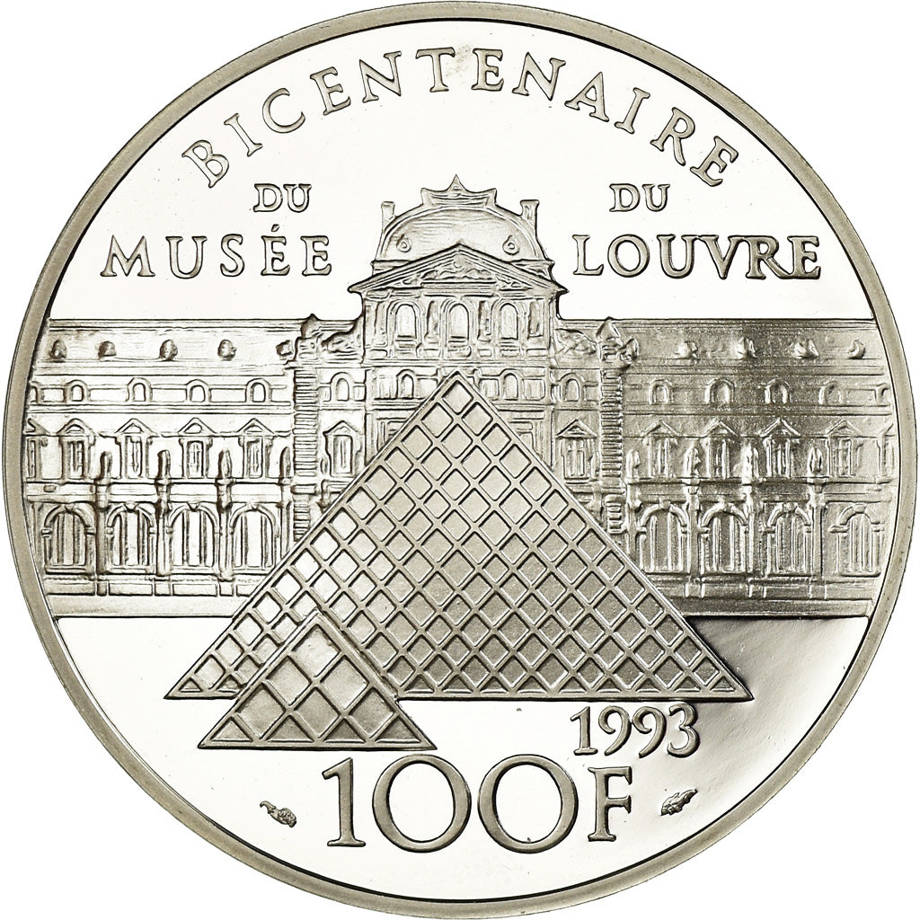 Coin, France, Liberté guidant le peuple, 100 Francs, 1993, BE, MS(65-70)