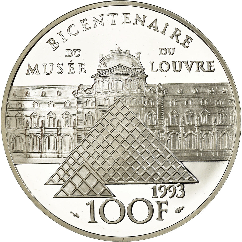 Coin, France, 100 Francs, 1993, BE, MS(65-70), Silver, KM:1022, Gadoury:C53