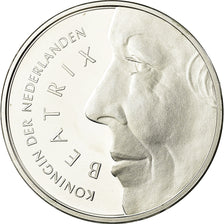 Coin, Netherlands, Beatrix, 50 Gulden, 1991, MS(65-70), Silver, KM:215