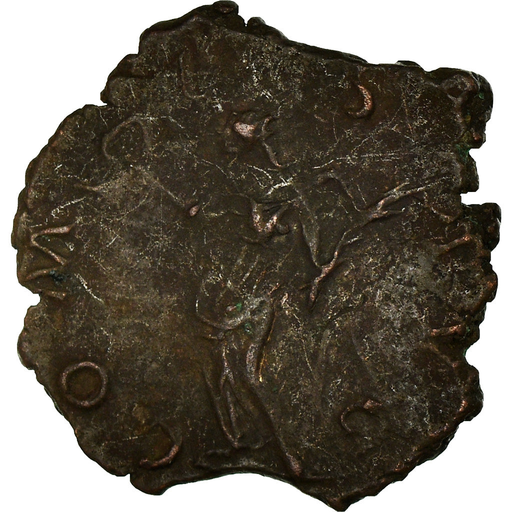 Munten, Tetricus II, Antoninianus, Trier or Cologne, FR+, Billon, RIC:224