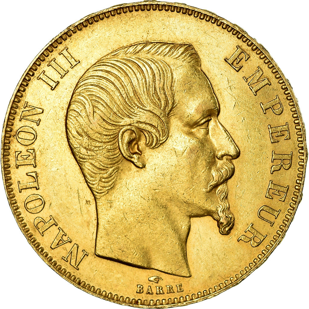 Münze, Frankreich, Napoleon III, Napoléon III, 50 Francs, 1858, Paris, SS+