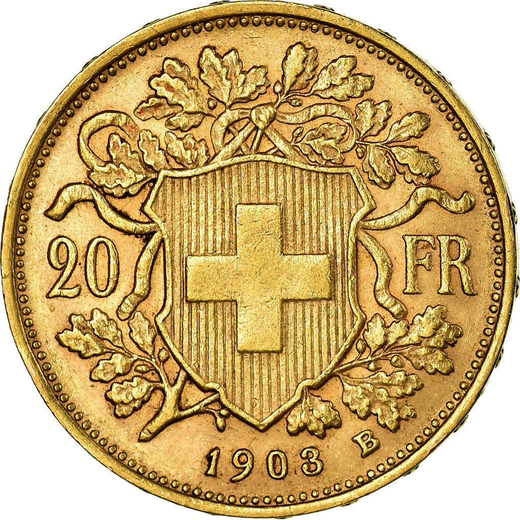 Moneda, Suiza, 20 Francs, 1903, Bern, EBC, Oro, KM:35.1