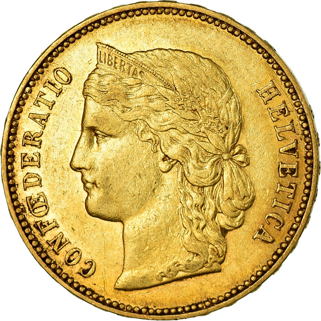 Moneda, Suiza, 20 Francs, 1896, Bern, EBC, Oro, KM:31.3