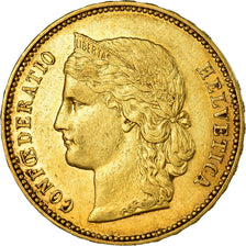 Moneda, Suiza, 20 Francs, 1896, Bern, EBC, Oro, KM:31.3
