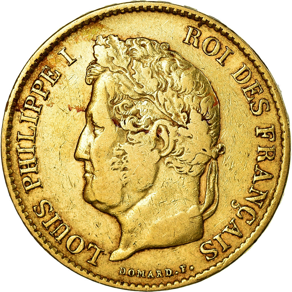 Monnaie, France, Louis-Philippe, 40 Francs, 1834, Paris, TTB, Or, Gadoury:1106