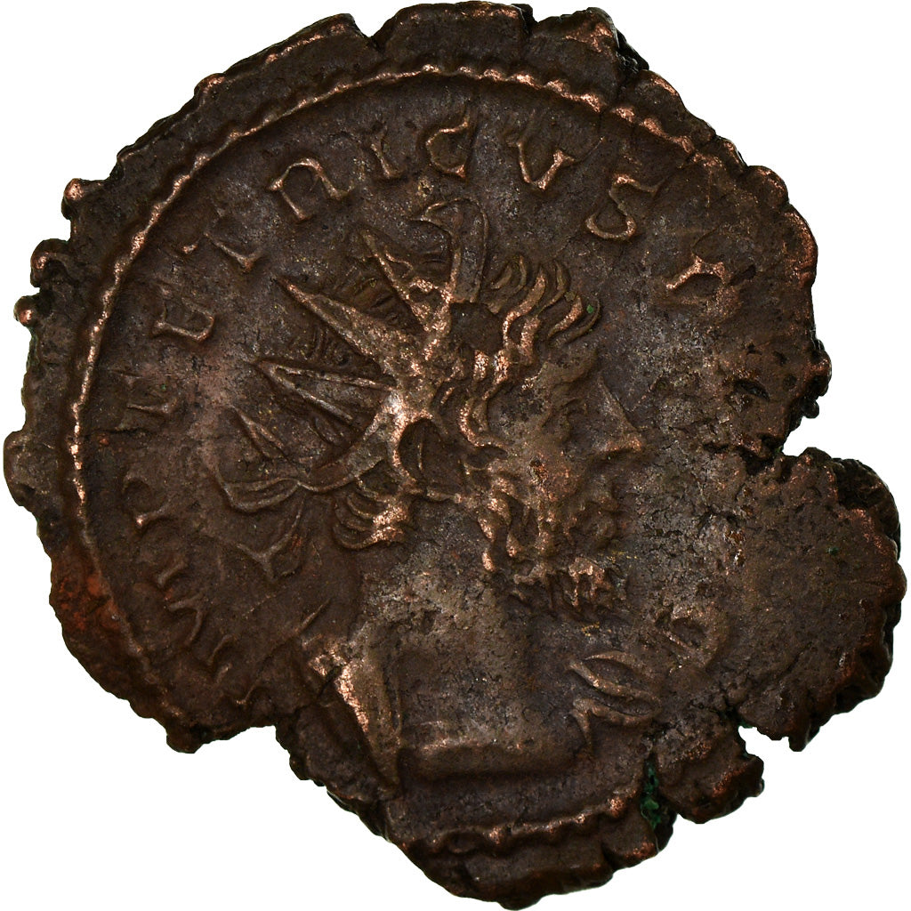 Münze, Tetricus I, Antoninianus, AD 273-274, Trier or Koln, VZ, Billon, RIC:80