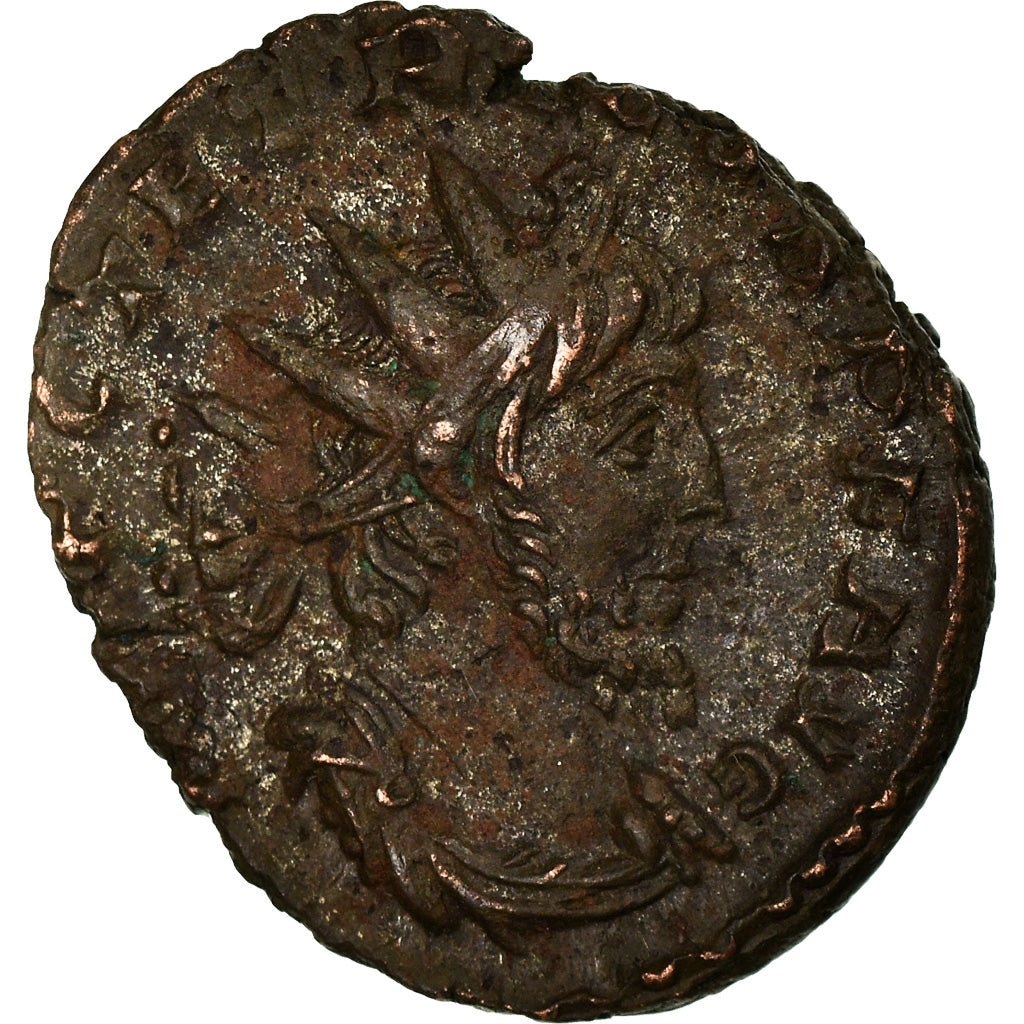Moneta, Tetricus II, Antoninianus, 272, Trier or Cologne, MB+, Biglione, RIC:248