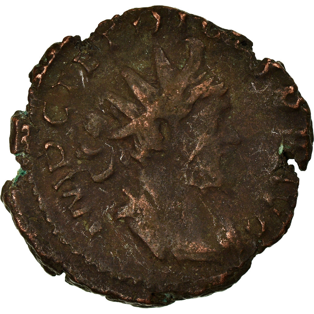 Moneda, Tetricus II, Antoninianus, 272, Trier or Cologne, BC+, Vellón, RIC:248