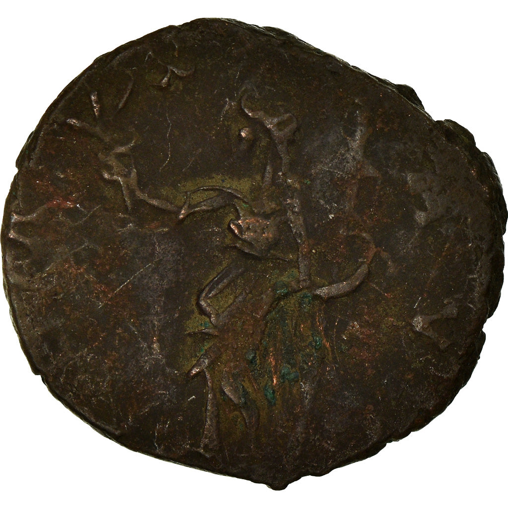 Moneda, Tetricus II, Antoninianus, 272, Trier or Cologne, BC+, Vellón, RIC:248