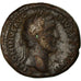 Moneta, Antoninus Pius, As, Roma, MB+, Rame, RIC:863