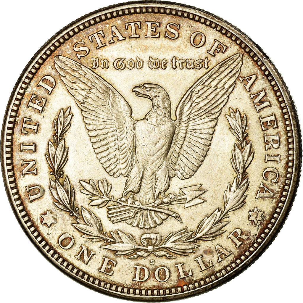 Coin, United States, Morgan Dollar, Dollar, 1913, U.S. Mint, San Francisco