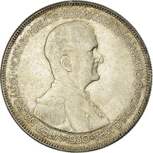 Coin, Hungary, 5 Pengö, 1930, Budapest, VF(30-35), Silver, KM:512.1
