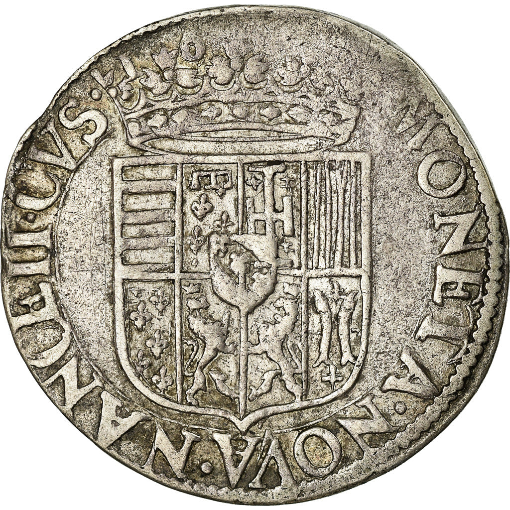 Monnaie, France, LORRAINE, Charles IV et Nicole, Teston, Teston, 1624, Nancy