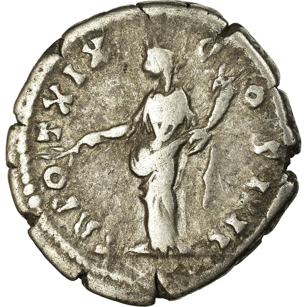 Munten, Antoninus Pius, Denarius, Roma, ZF, Zilver, RIC:252