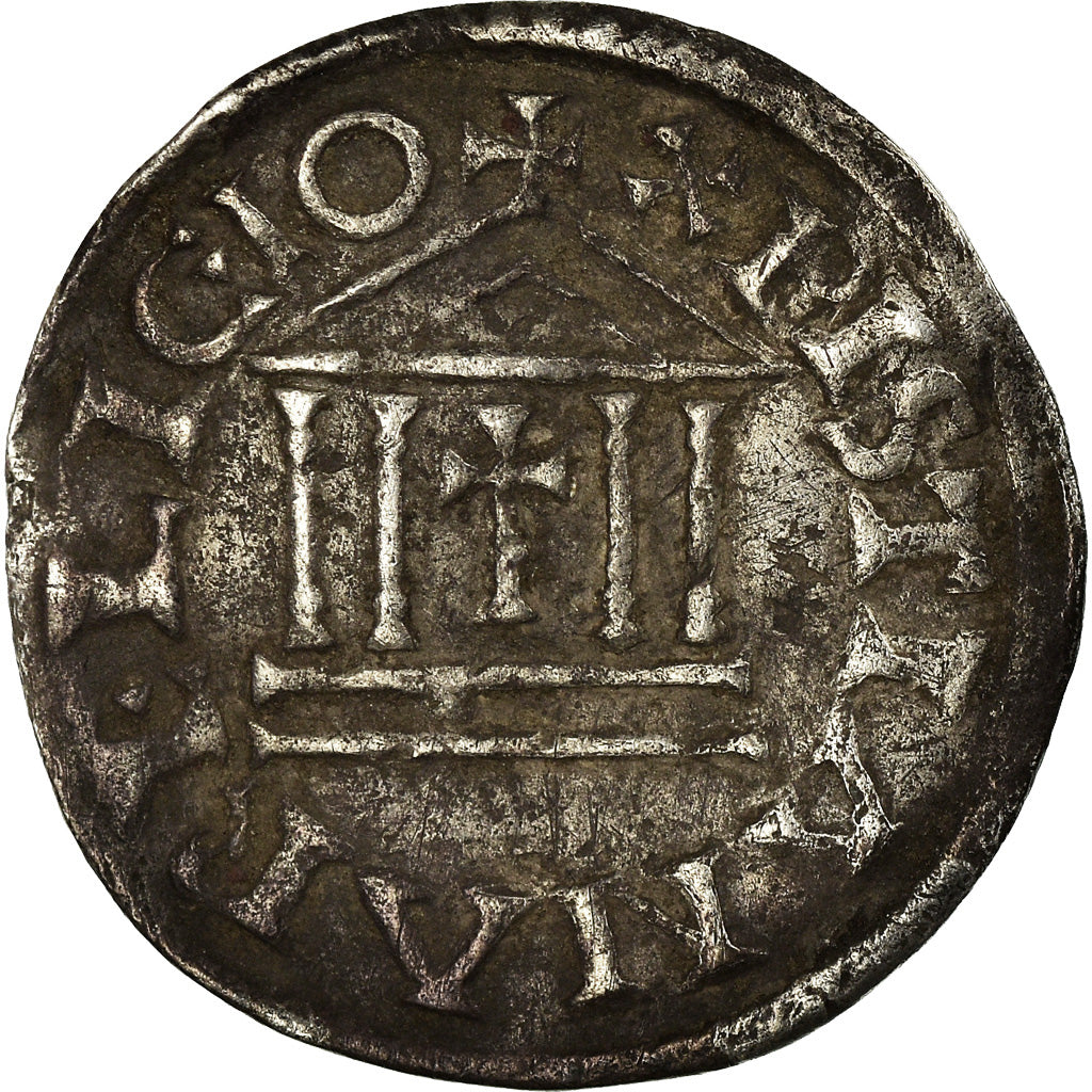Coin, France, Louis le Pieux, Denarius, EF(40-45), Silver, Prou:1002