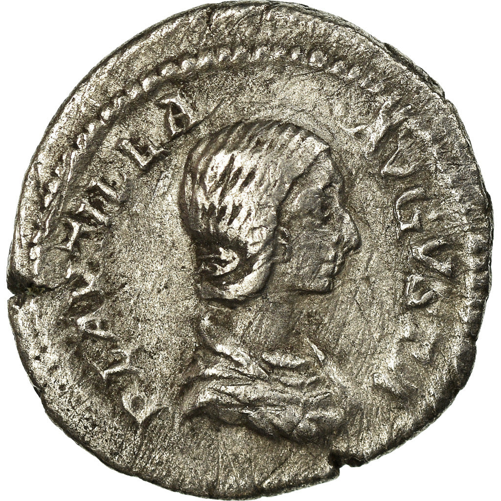 Moneta, Plautilla, Denarius, 204, Roma, MB+, Argento, RIC:369