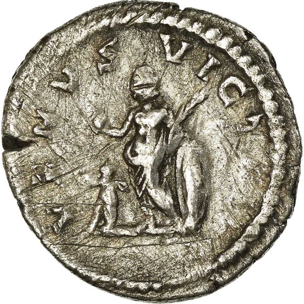 Moneta, Plautilla, Denarius, 204, Roma, MB+, Argento, RIC:369