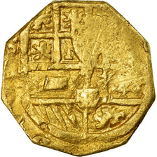Coin, Spain, Philipp IV, 4 Escudos, Seville, VF(20-25), Gold