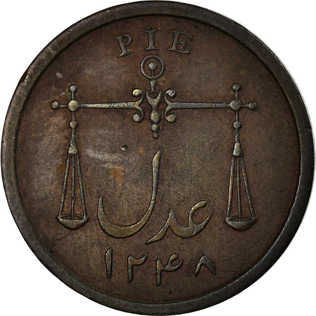 Münze, INDIA-BRITISH, BOMBAY PRESIDENCY, Pie, 1832, Calcutta, VZ, Kupfer