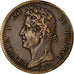 Coin, FRENCH COLONIES, Charles X, 10 Centimes, 1828, Paris, EF(40-45), Bronze