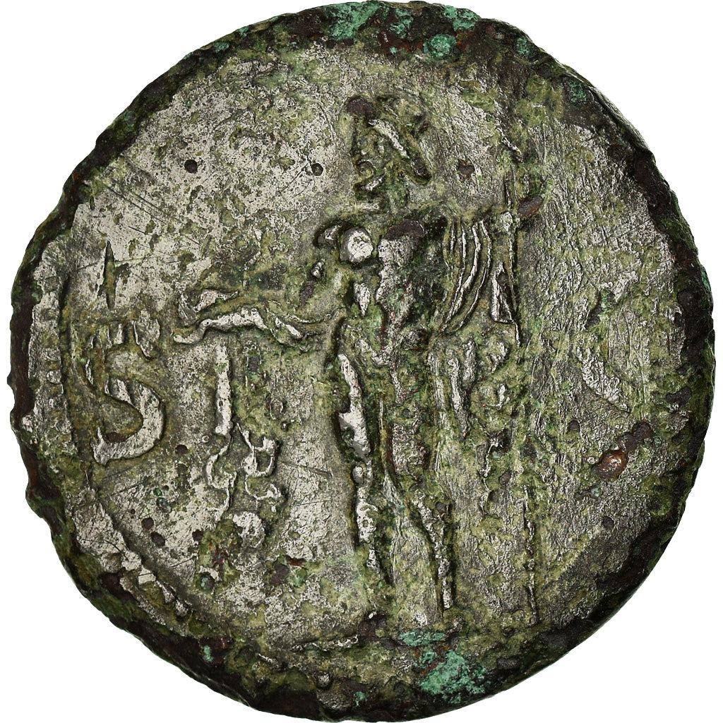 Moneta, Agrippa, As, Rome, MB+, Bronzo, RIC:58