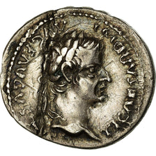 Coin, Tiberius, Denarius, Lyon - Lugdunum, Fourrée, VF(20-25), Silver, Cohen:16