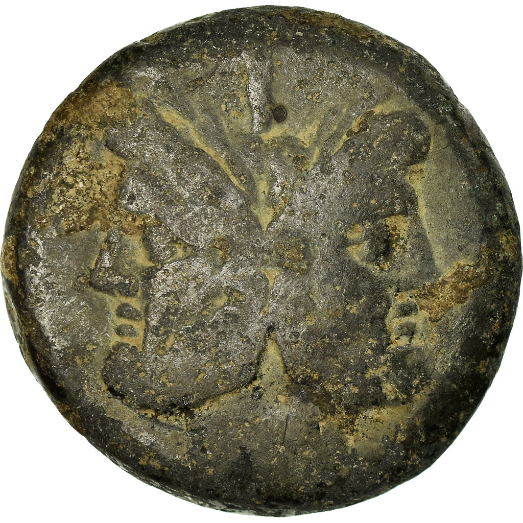 Moneda, Janus, As, Rome, BC+, Bronce