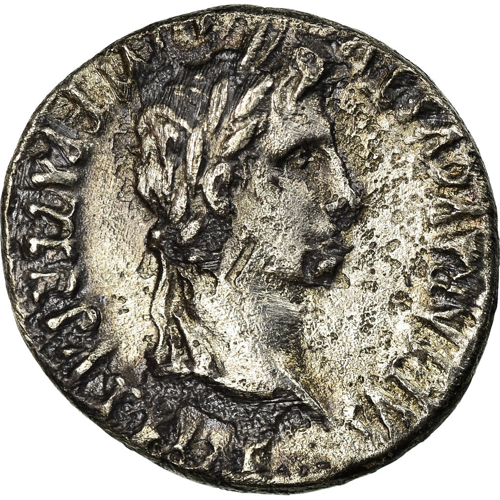 Coin, Augustus, Denarius, Lyon - Lugdunum, VF(20-25), Silver, RIC:207
