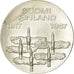 Coin, Finland, 10 Markkaa, 1967, AU(55-58), Silver, KM:50