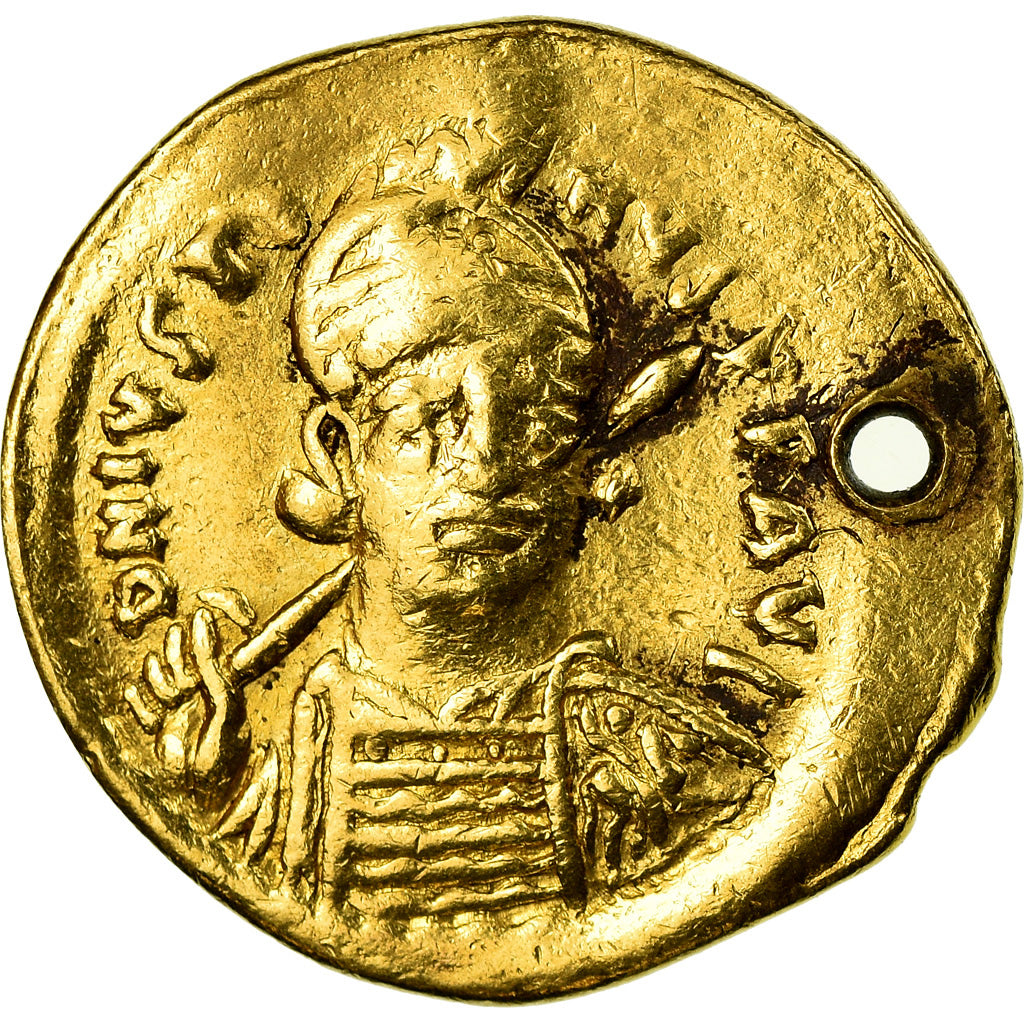 Moneta, Justin I, Solidus, Constantinople, MB, Oro, Sear:55