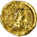 Monnaie, Leo I, Tremissis, 471-473, Constantinople, TB, Or, RIC:635a