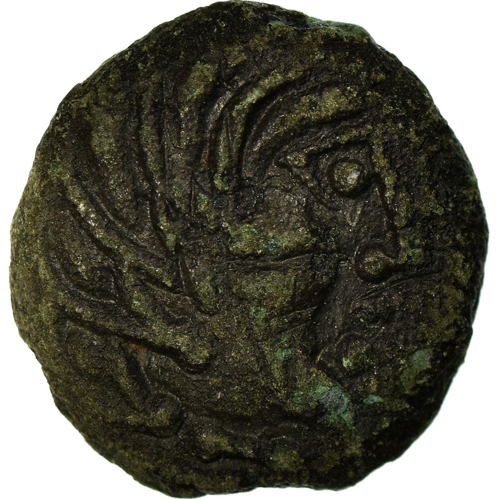 Monnaie, Sénons, Bronze Æ, TB+, Bronze
