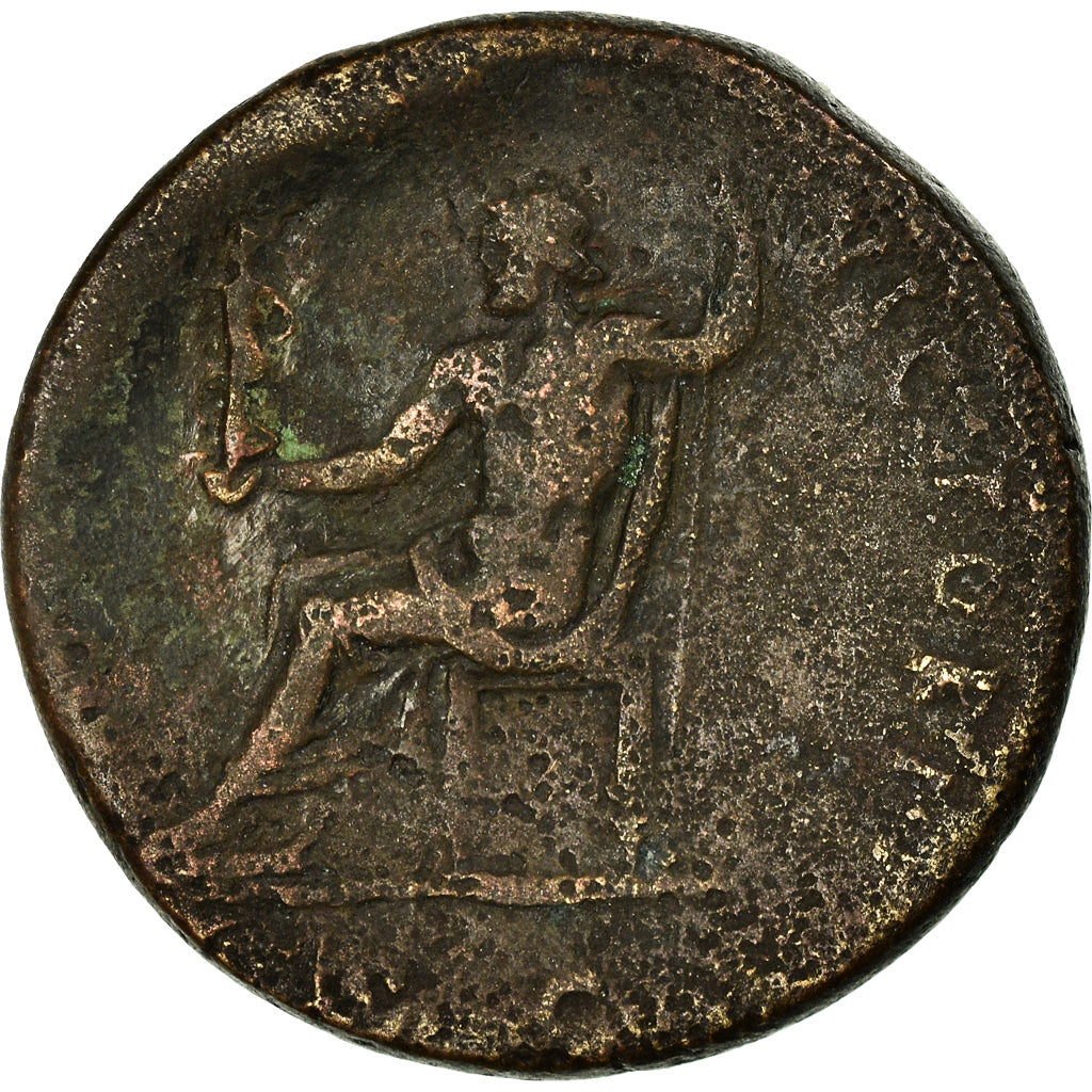 Coin, Domitian, Sestertius, 88, Roma, VF(30-35), Copper, RIC:398